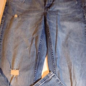 Women's Calvin Klein distressed jeans size 29x32